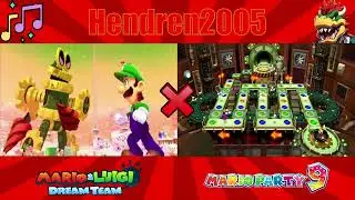 Size Up Bob-omb Factory - Mario & Luigi Dream Team X Mario Party 9 VGM Mashup