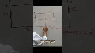 Current Electricity Question From JEE Main 2024 #shorts #ytshorts #physics #jee