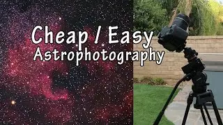 Move Shoot Move Tracker / Дешевая и простая астрофотография / Туманность Северная Америка