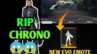 RIP CHRONO || M1887 EVO EMOTE || New ob27 updates in free fire