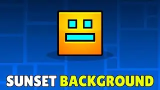 How To Make A Beach/Sunset Background In Geometry Dash (2025) - Make A Sunset/Beach Level In GD