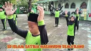 Senam mentari pagi (latihan) S.2 PJOK sabtu,17-1-2026 GERAK IRAMA