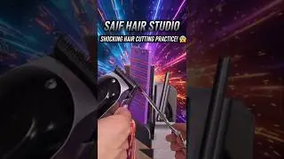 Shocking Hair Cutting Practice 😱 | Barber Machine & Scissor Skills | Saif Hair Studio #cuttinghair