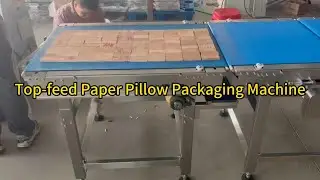 Automatic Horizontal Pillow Small Single Bag Hard Candy and Vegetable Flow Packing Machine
