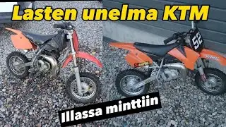 Tein romusta helmen illassa. Unelma mopo lapsille❤️