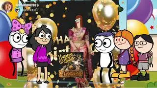 tuition Akka birthday celebration #shanjumatweencraft #comdeyvideo #tweencraft #mowli #poomari