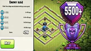 TH12 STRONG DEFENSIVE LEGEND BASE WITH REPLAYS | TH12 TROPHY BASE FOR LEGEND LEAGUE -Clash of clans
