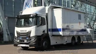 German Iveco X-Way/ Binz Command Truck - Exterior, interior & light setup - Interschutz 2022