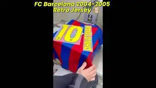 WHAT is the Most ICONIC FC Barcelona Jersey of 2004-2005?