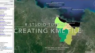 R-studio: GIS, How to write KML file from a shapefile