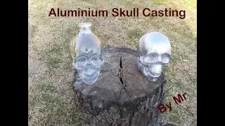 Casting an aluminium skull