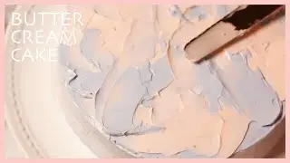 夏の夕空センイルケーキの作り方/バタークリームケーキ/Butter Cream Cake Recipe/TAROROOM