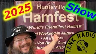 Huntsville Hamfest 2025 Show floor and Swap Meet