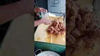 KFC Philippine Style. Kanto Fried Chicken 🐔🇵🇭🍗. Street Food. Philippines