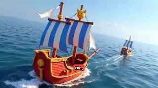 Captain Kitty and the Alphabet Ship 🚢 | Song Adventure for Kids | Nursery Rhymes