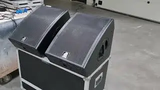 dB Technologies M12-4 Plus actieve vloermonitoren PA Speaker setup test Sound Check Dj zang monitor