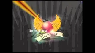 party like a rockstar; Animated Graphics Design sample