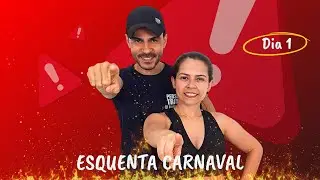 ESQUENTA CARNAVAL - Treino em Casa de Pernas e Glúteos