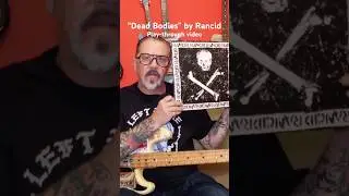 &ldquo;Dead Bodies&rdquo; by Rancid - bass play-through video #playthrough #playalong #rancid