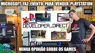 Microsoft Faz Evento para Vender Playstation Minha Opini&atilde;o Xbox Develop Direct 26