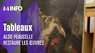 Restauration de tableaux, le travail d'artiste d'Aldo Peaucelle