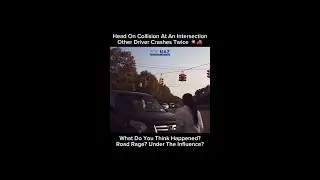 Crash Caught on Camera: Car Deliberately Rams Another Vehicle!