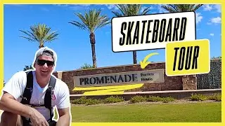 Fulton Promenade Skateboard Neighborhood tour. San Tan Valley, Arizona