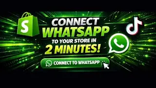 How to Connect A Whatsapp button to your Shopify store 2026. 