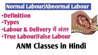 ANM classes Normal Labour and Abnormal Labour Definition, Types #Midwifery#medicalhubbasicall Class2