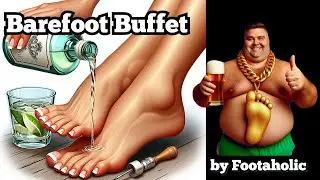 Barefoot Buffet 1 - Foot Fetish Music Video by @FootaholicFun