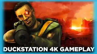 C-12 Final Resistance 4K Gameplay Duckstation PS1 Emulator