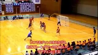 【ハンドボール】　１：１　ボールなしのフェイント