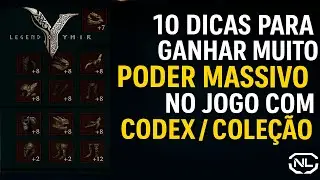 10 DICAS PARA GANHAR PODER MASSIVO NO LEGENDS OF YMIR USANDO CODEX COLE&Ccedil;&Atilde;O!