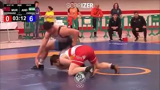 5º R. FS - 97Kg: RODRIGUEZ RUIZ, ANTONIO (MUR) CAÑADA PANCORBO, ALEJANDRO (AND)