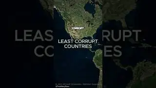 Наименее коррумпированные страны