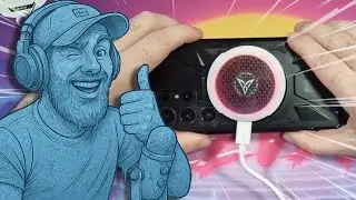 Flydigi B8X - Novo cooler para celulares! brabo demais! Seu celular resfriado enquanto joga!