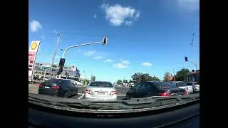 Driving to Murrumbeena Park Glen Eira Melbourne, Victoria, Australia