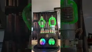 NOS Tungar rectifier + second ￼6303 Tube + Raspberry Pico. Provides never ending cascade of color 