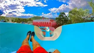 Super Fun Uphill Slide at Vogue Hotel Bodrum