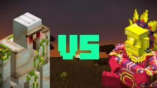 Iron Golems VS Barako The Sun Chief Team (Mob Battle)