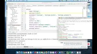 Pycharm Video 5-5: Add dependancies in python package using PyCharm