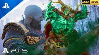Kratos VS King Hrólf | 4K Gameplay | God of War Ragnarok