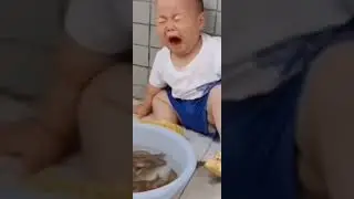 Chubby baby crying🥺
