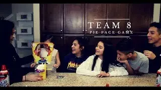Pie Face Game//ELLA CRIES!! // Team 8