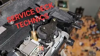 Change Pinch Roller  Technics Cassette Deck RS-BX646 , inlocuire rola presoare Electronicservice.ro