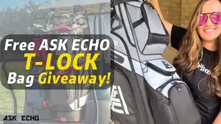 Win a Free Ask Echo T-LOCK Golf Bag!#golfbag#bestgolfbag2025