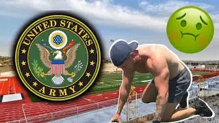 Natural Bodybuilder Attempts the U.S. ARMY FITNESS TEST