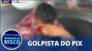 Homem chora ao saber que será preso por aplicar golpe do Pix
