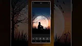 Moon photo editing tutorial | sunset Moon photo editing picsart
