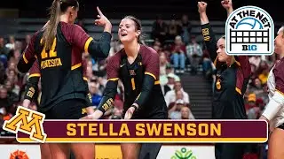 Spotlighting Stella Swenson | At The Net | Minnesota Volleyball